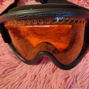 Oakley Orange Ski Goggles